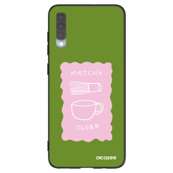 Picasee crna silikonska maskica za Samsung Galaxy A70 A705F - Matcha club