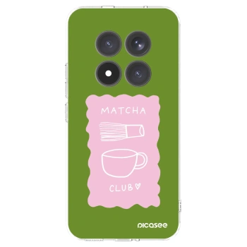 Picasee silikonska prozirna maskica za Xiaomi Redmi Note 15 Pro+ - Matcha club