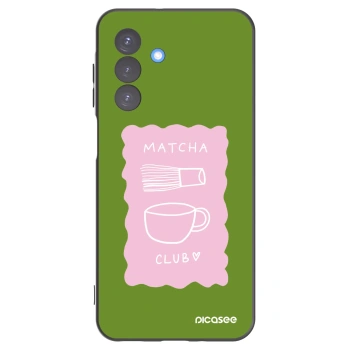 Picasee crna silikonska maskica za Samsung Galaxy A17 5G - Matcha club