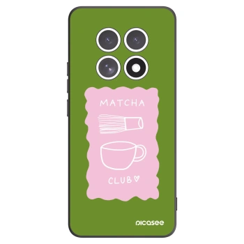 Picasee crna silikonska maskica za Xiaomi Redmi Note 15 4G - Matcha club