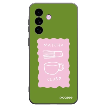 Picasee crna silikonska maskica za Samsung Galaxy A57 5G - Matcha club