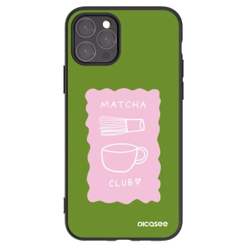 Picasee crna silikonska maskica za Apple iPhone 11 Pro - Matcha club