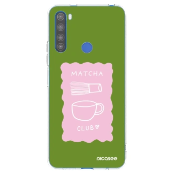Picasee silikonska prozirna maskica za Xiaomi Redmi Note 8T - Matcha club