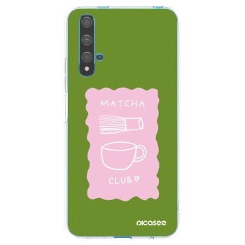 Picasee silikonska prozirna maskica za Huawei Nova 5T - Matcha club