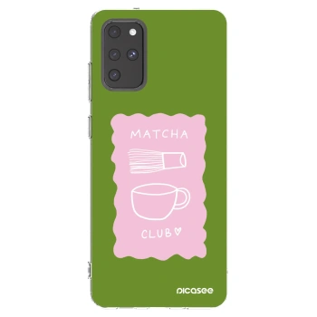 Picasee silikonska prozirna maskica za Samsung Galaxy S20+ G985F - Matcha club