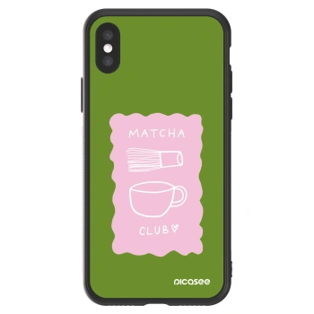 Picasee ULTIMATE CASE za Apple iPhone X/XS - Matcha club