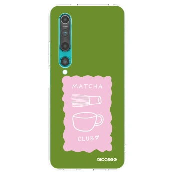Picasee silikonska prozirna maskica za Xiaomi Mi 10 - Matcha club