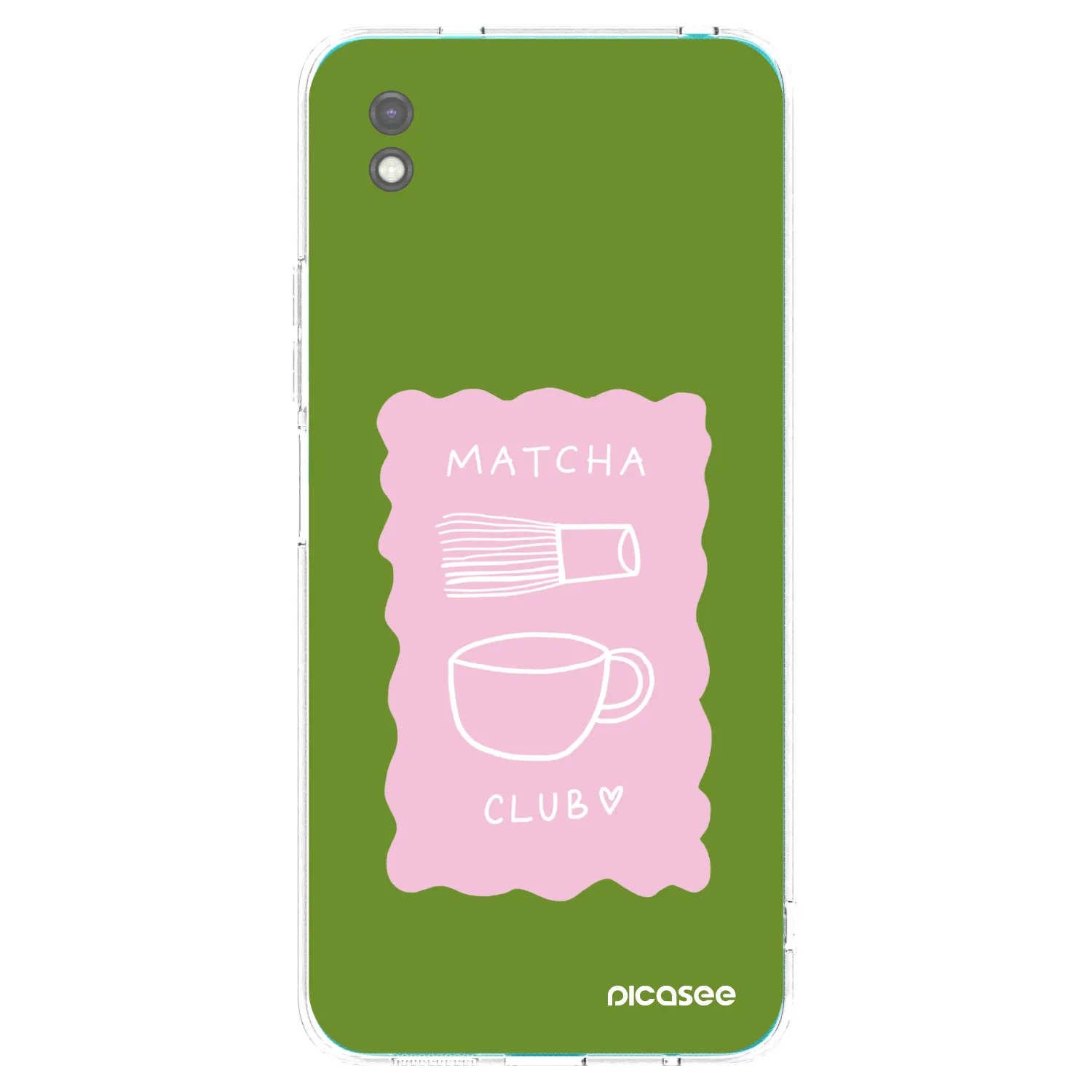 Picasee crna silikonska maskica za Xiaomi Redmi 9A - Matcha club