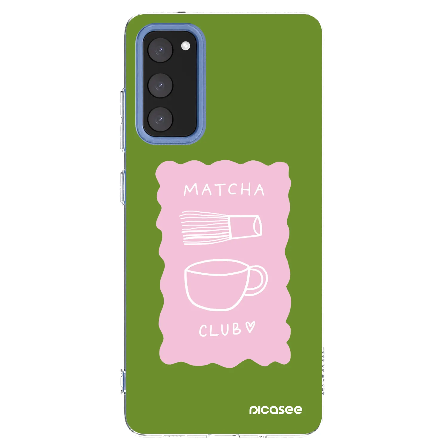 Picasee silikonska prozirna maskica za Samsung Galaxy S20 FE - Matcha club