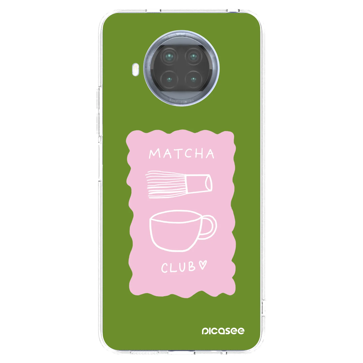 Picasee silikonska prozirna maskica za Xiaomi Mi 10T Lite - Matcha club