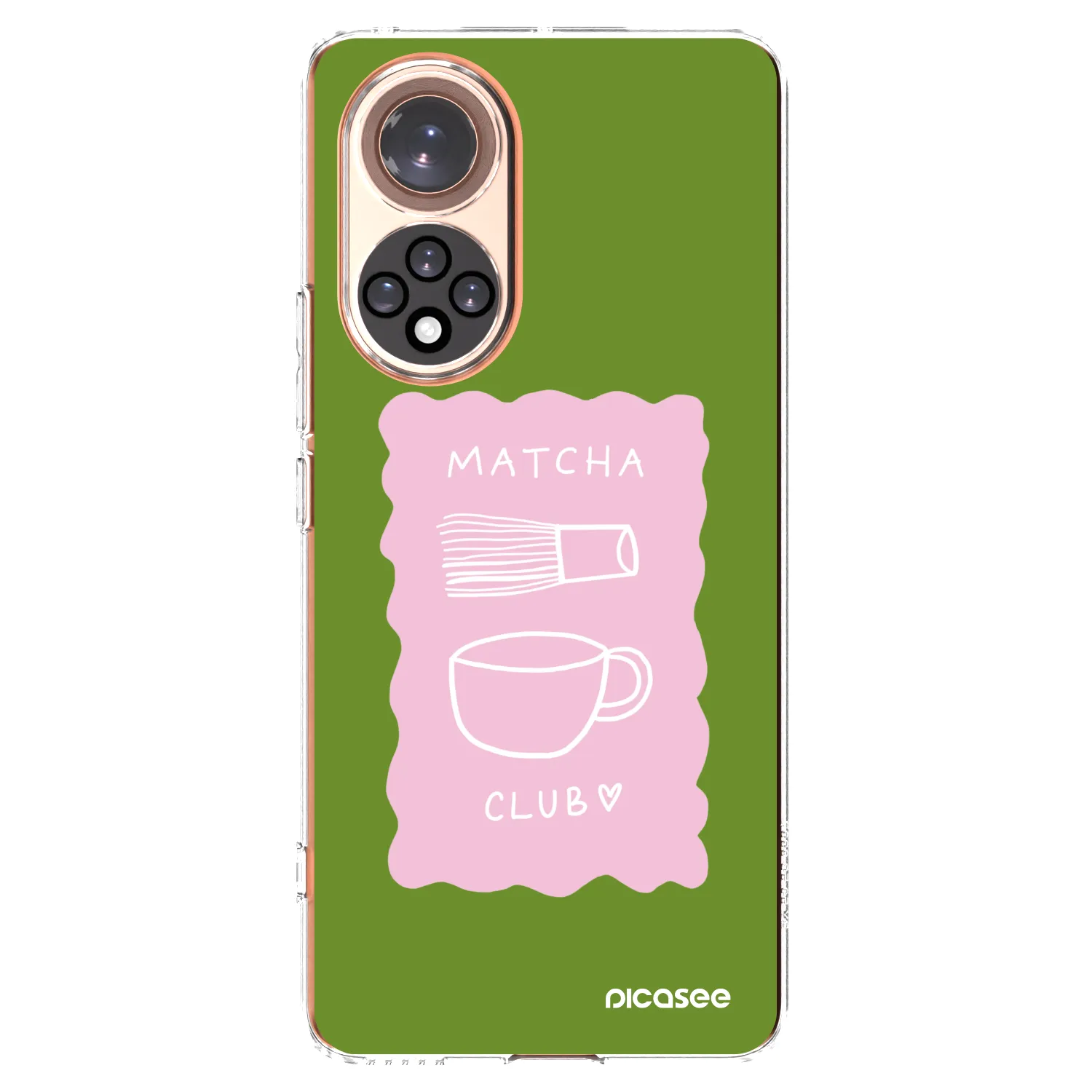 Picasee silikonska prozirna maskica za Honor 50 5G - Matcha club