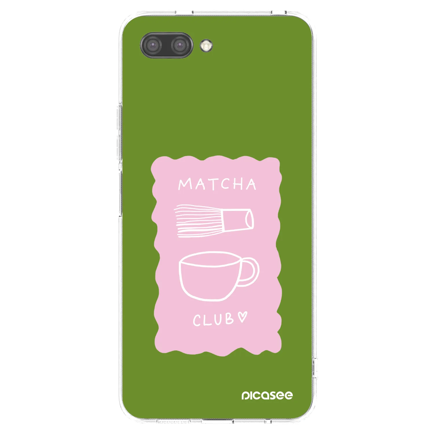 Picasee silikonska prozirna maskica za Honor 10 - Matcha club
