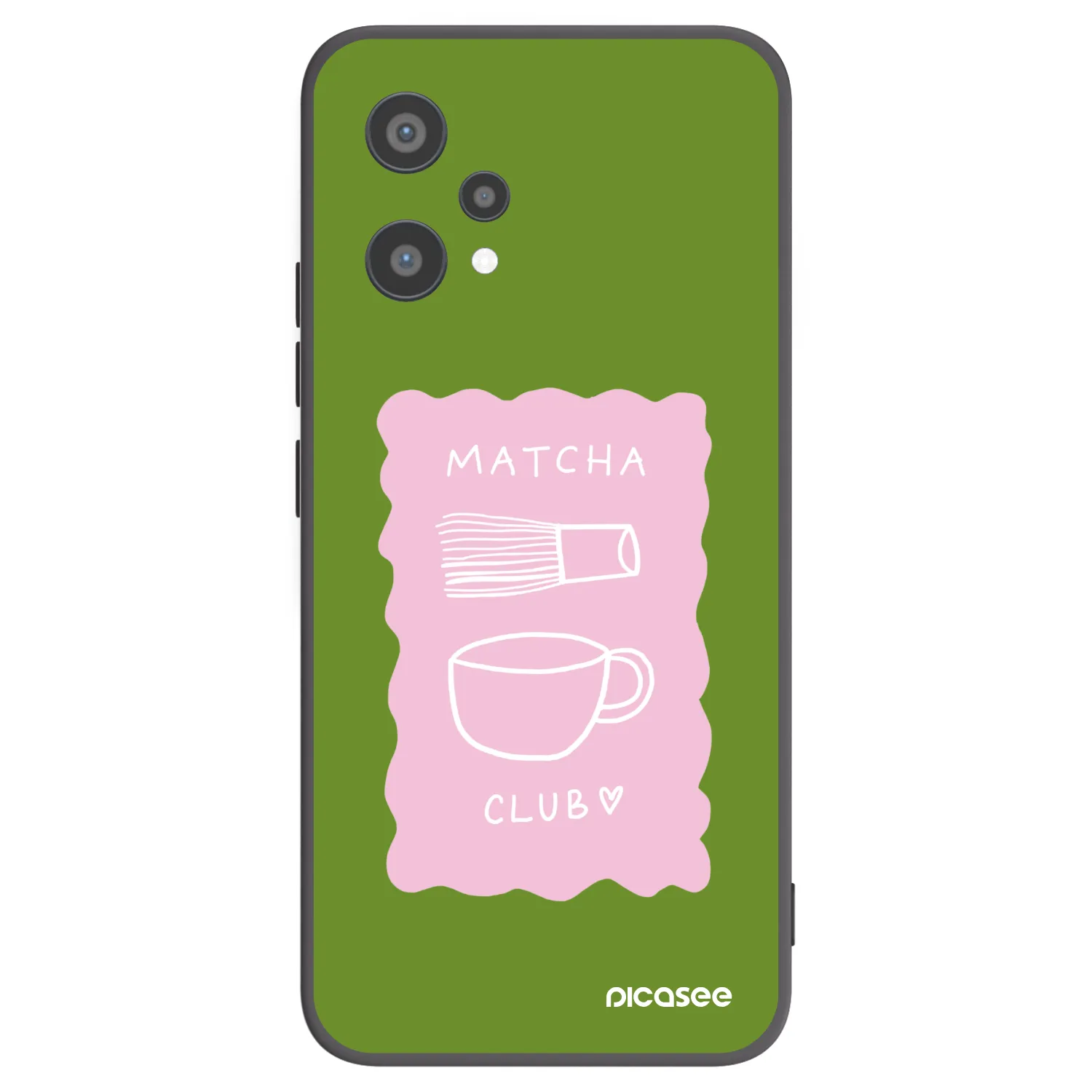 Picasee crna silikonska maskica za Realme 9 Pro 5G - Matcha club