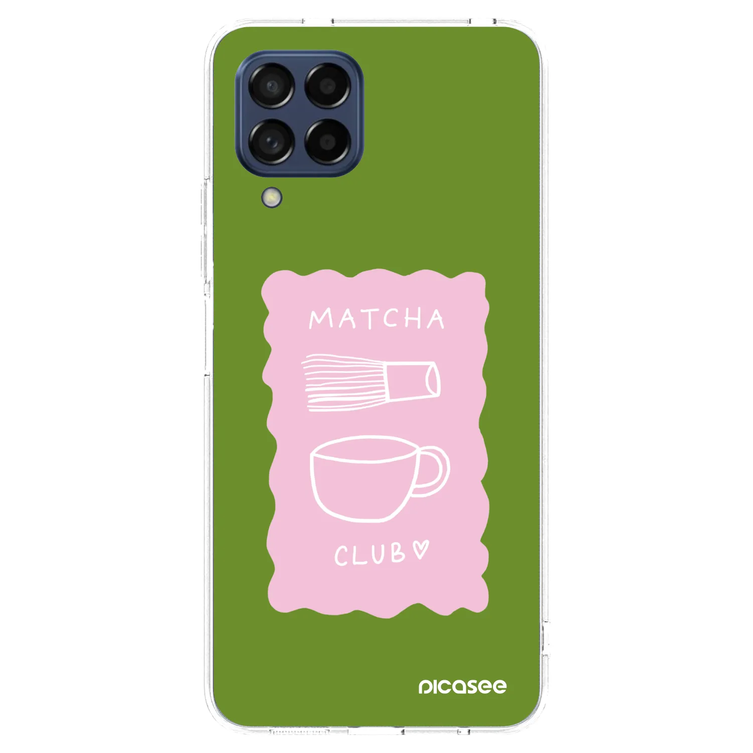 Picasee silikonska prozirna maskica za Samsung Galaxy M53 5G - Matcha club