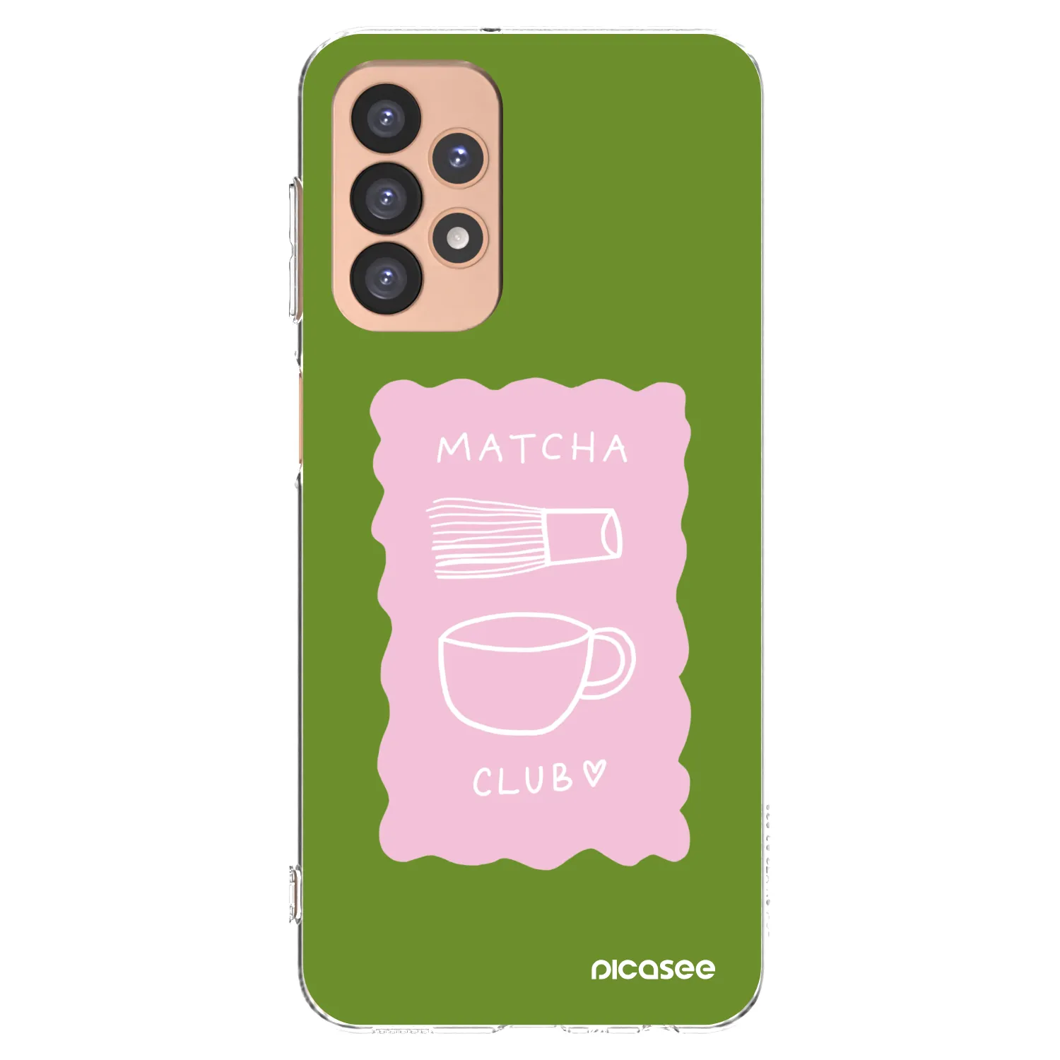 Picasee silikonska prozirna maskica za Samsung Galaxy A23 A236B 5G - Matcha club