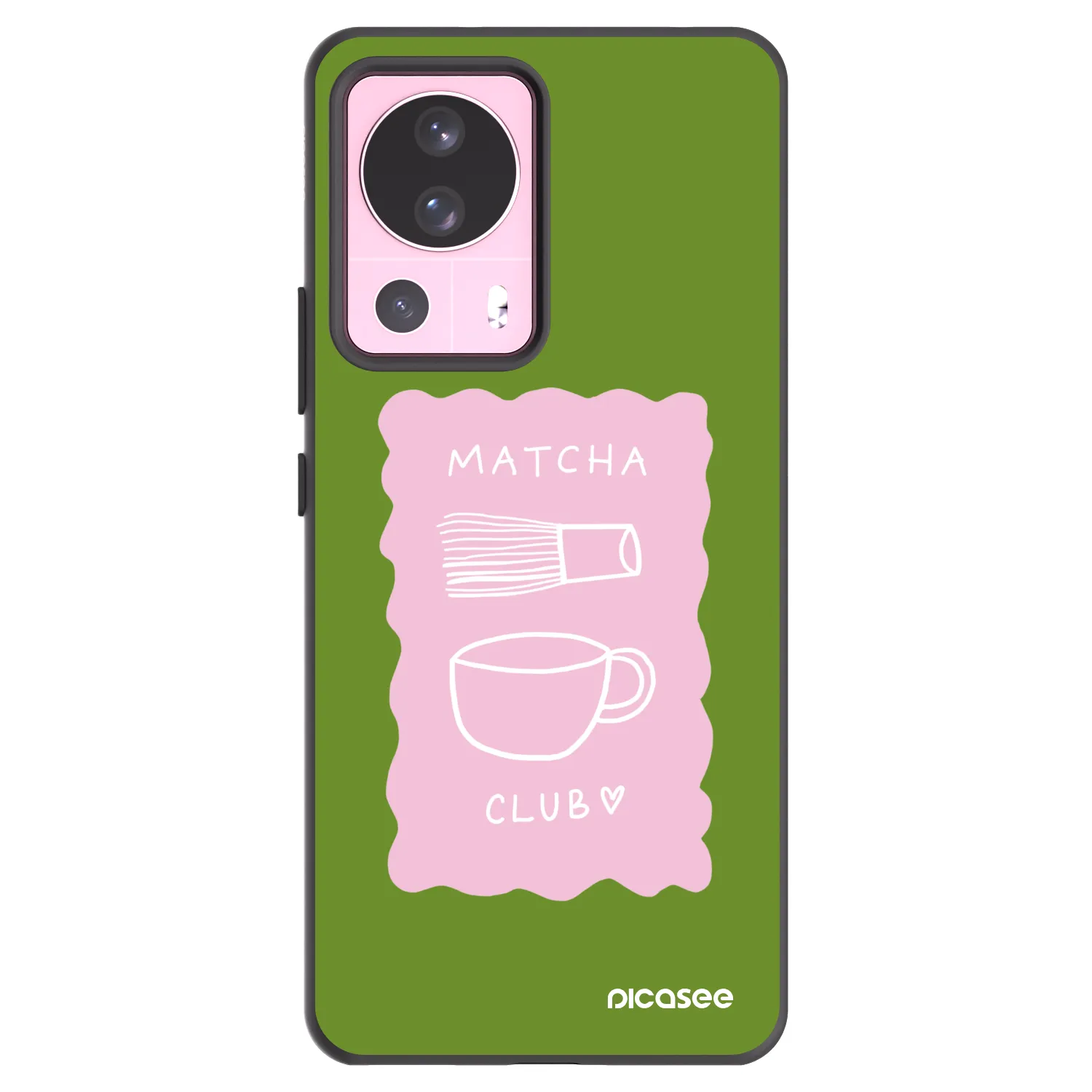 Picasee crna silikonska maskica za Xiaomi 13 Lite - Matcha club