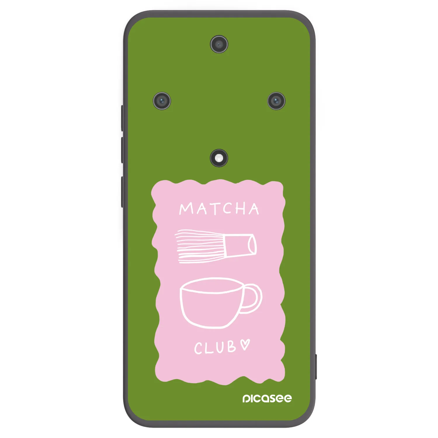 Picasee crna silikonska maskica za Honor Magic5 Lite 5G - Matcha club