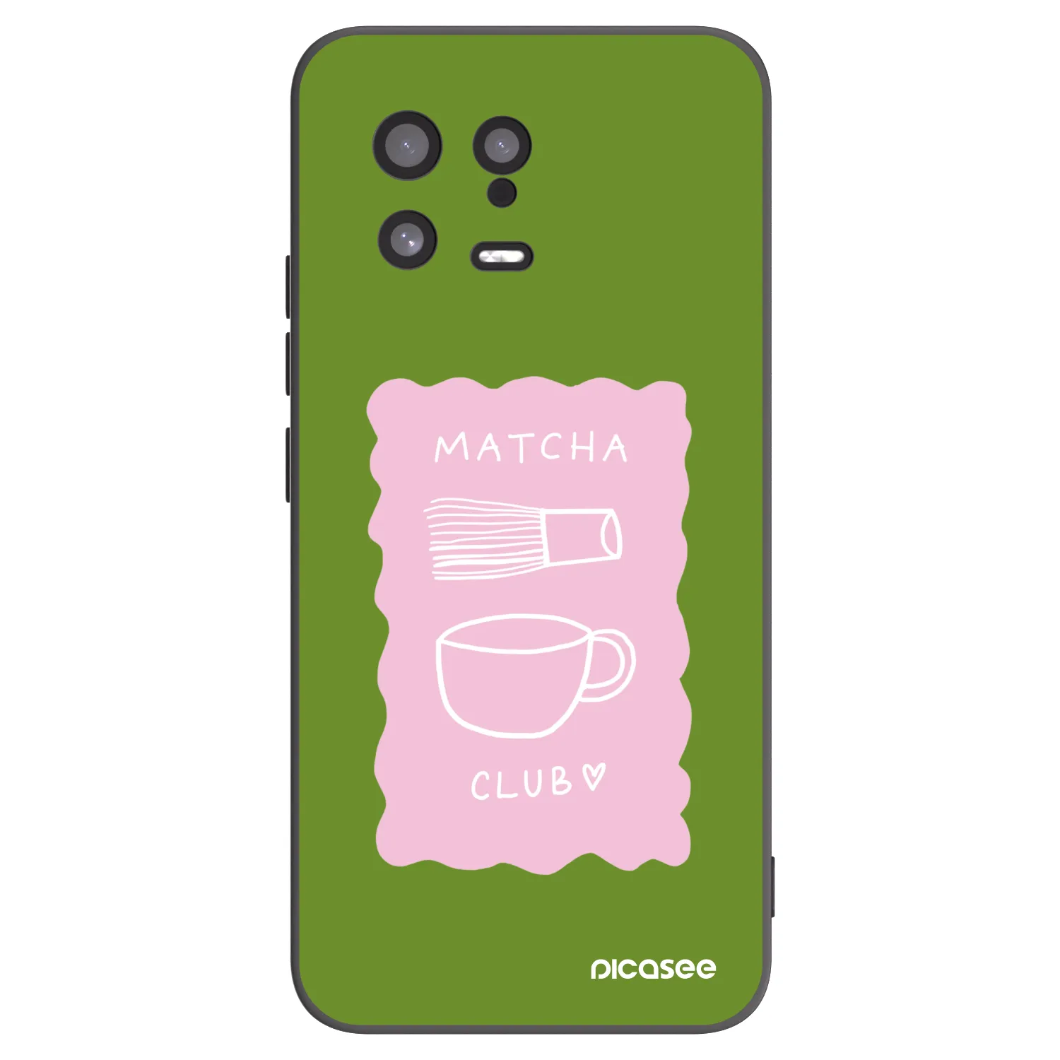 Picasee crna silikonska maskica za Xiaomi 13 - Matcha club