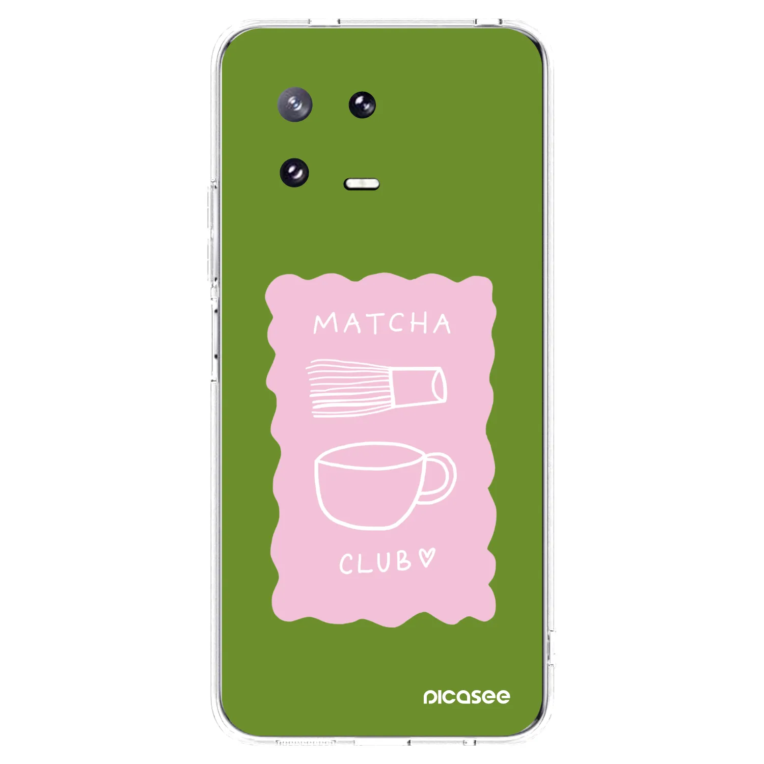 Picasee silikonska prozirna maskica za Xiaomi 13 Pro - Matcha club
