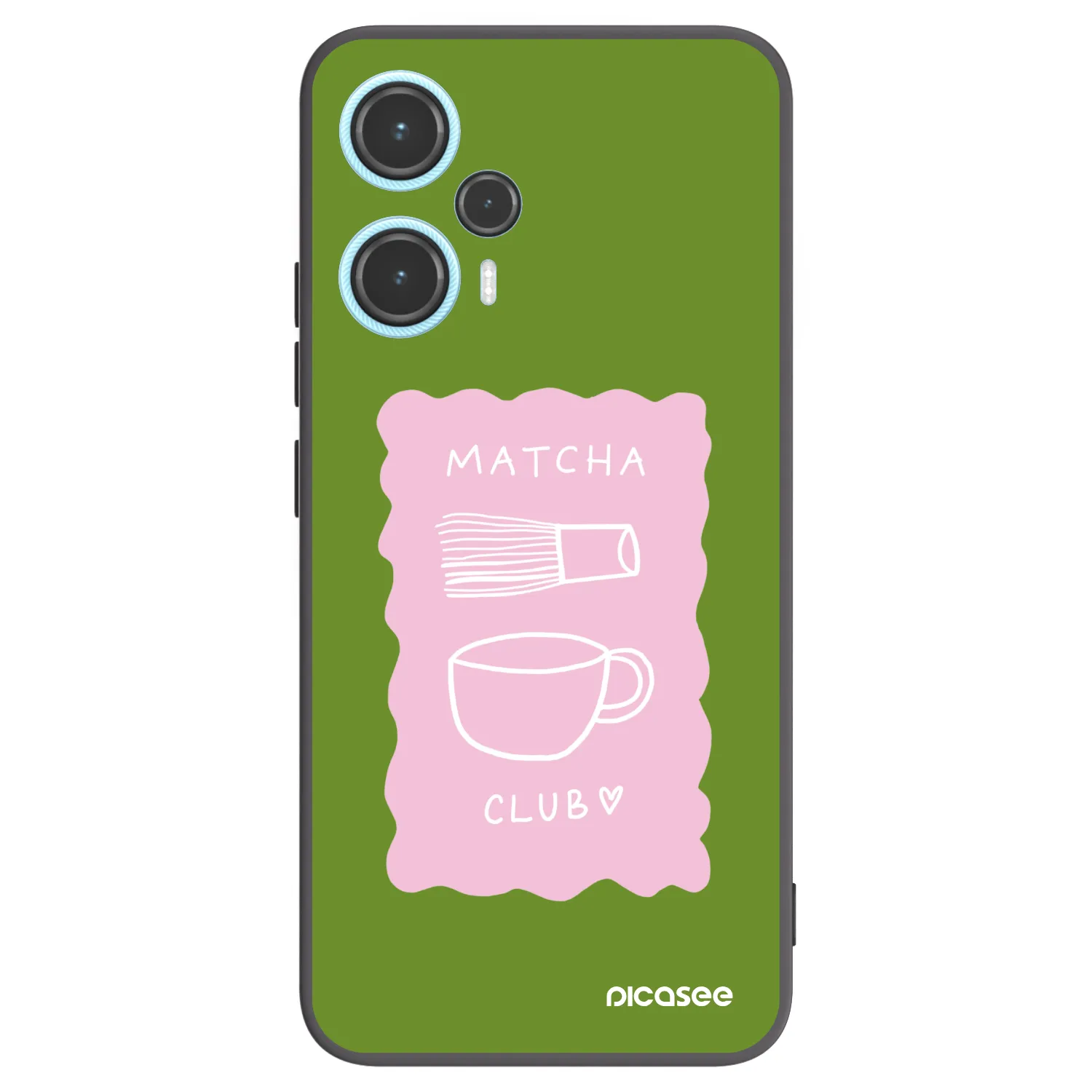 Picasee crna silikonska maskica za Xiaomi Poco F5 - Matcha club
