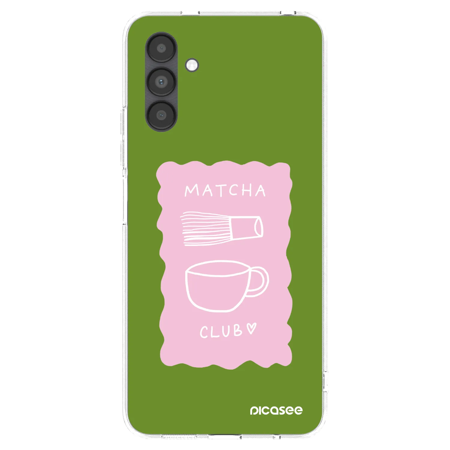 Picasee silikonska prozirna maskica za Samsung Galaxy A04s A047F - Matcha club