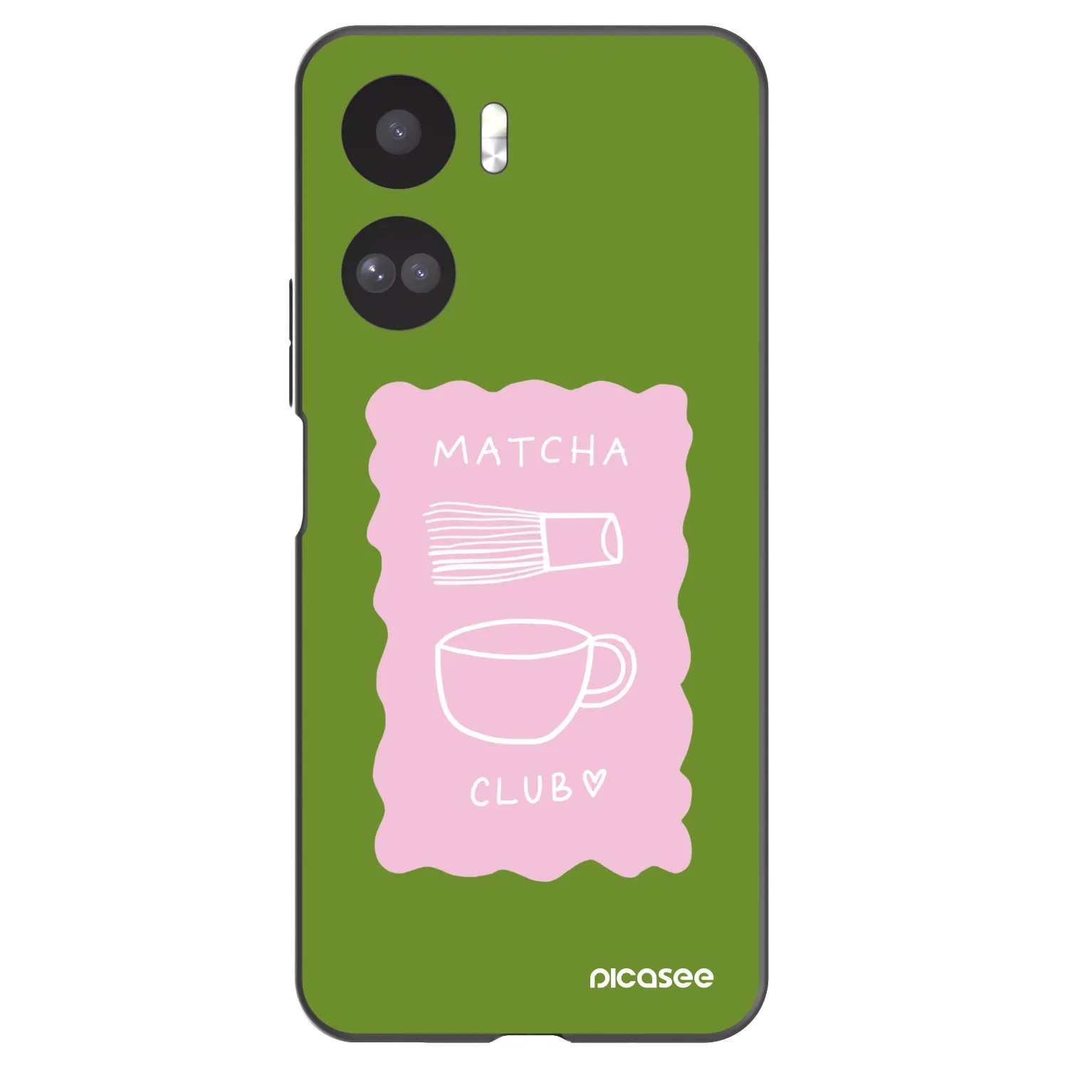 Picasee crna silikonska maskica za Honor 90 Lite 5G - Matcha club