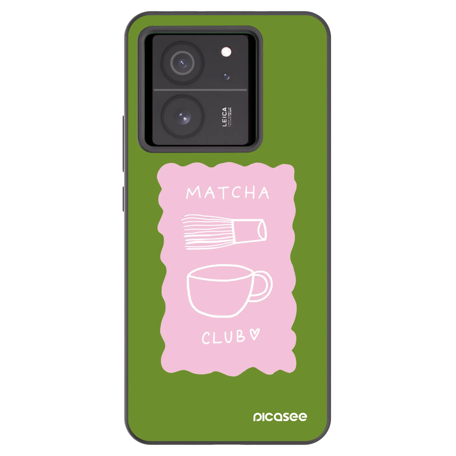 Picasee crna silikonska maskica za Xiaomi 13T Pro - Matcha club