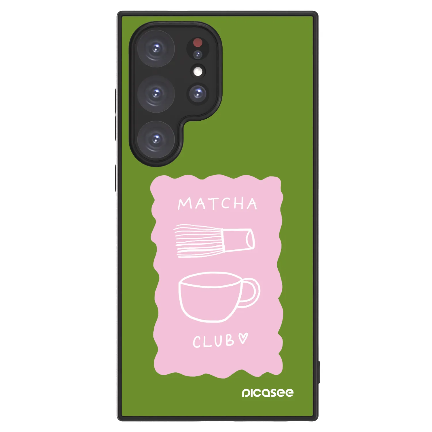 Picasee ULTIMATE CASE PowerShare za Samsung Galaxy S24 Ultra S928B 5G - Matcha club