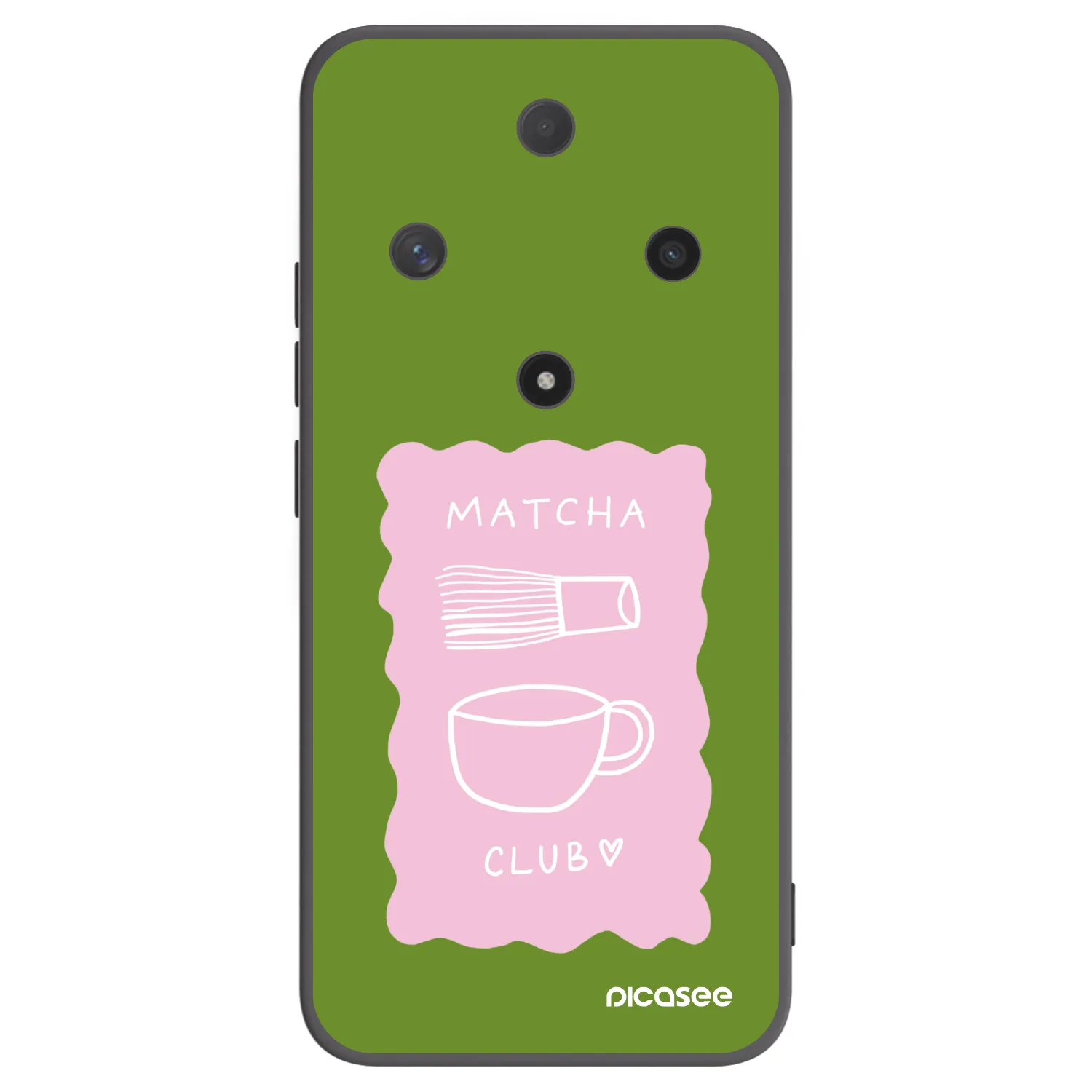 Picasee crna silikonska maskica za Honor Magic6 Lite 5G - Matcha club