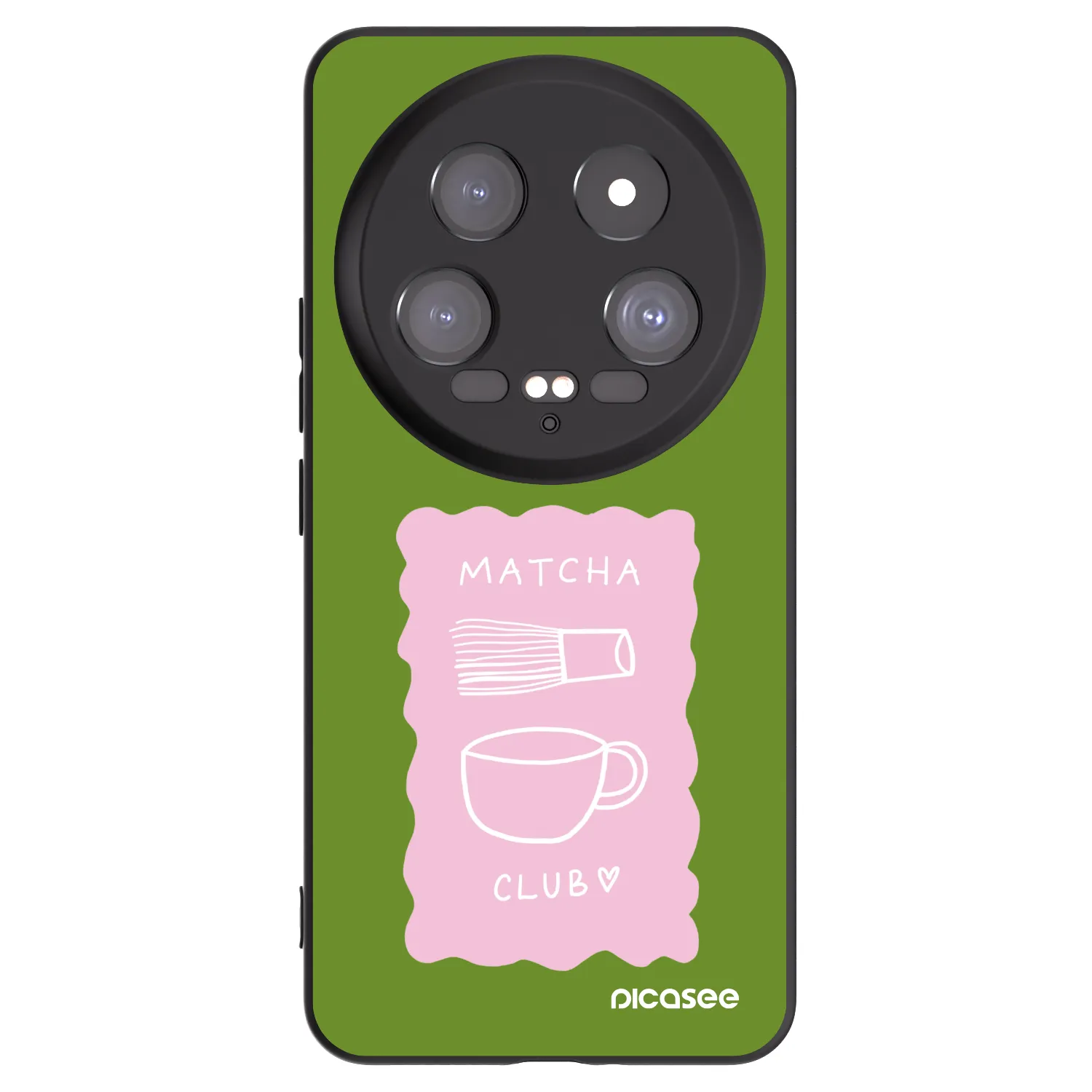 Picasee crna silikonska maskica za Xiaomi 14 Ultra - Matcha club