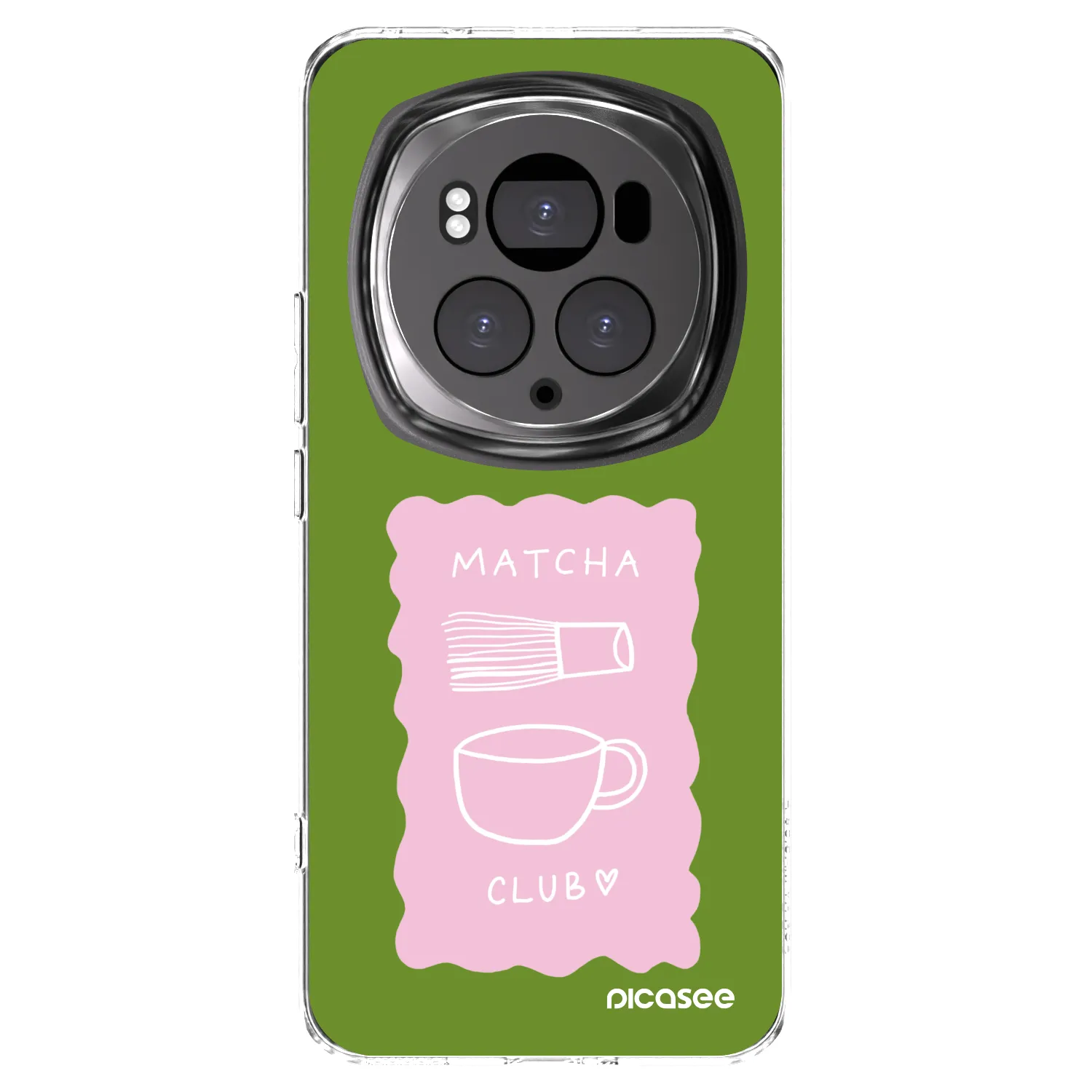 Picasee silikonska prozirna maskica za Honor Magic6 Pro - Matcha club