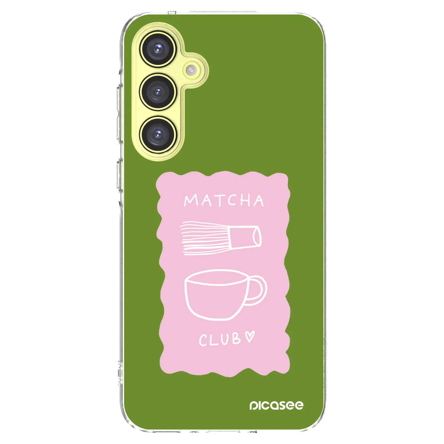 Picasee silikonska prozirna maskica za Samsung Galaxy A35 5G A356B - Matcha club