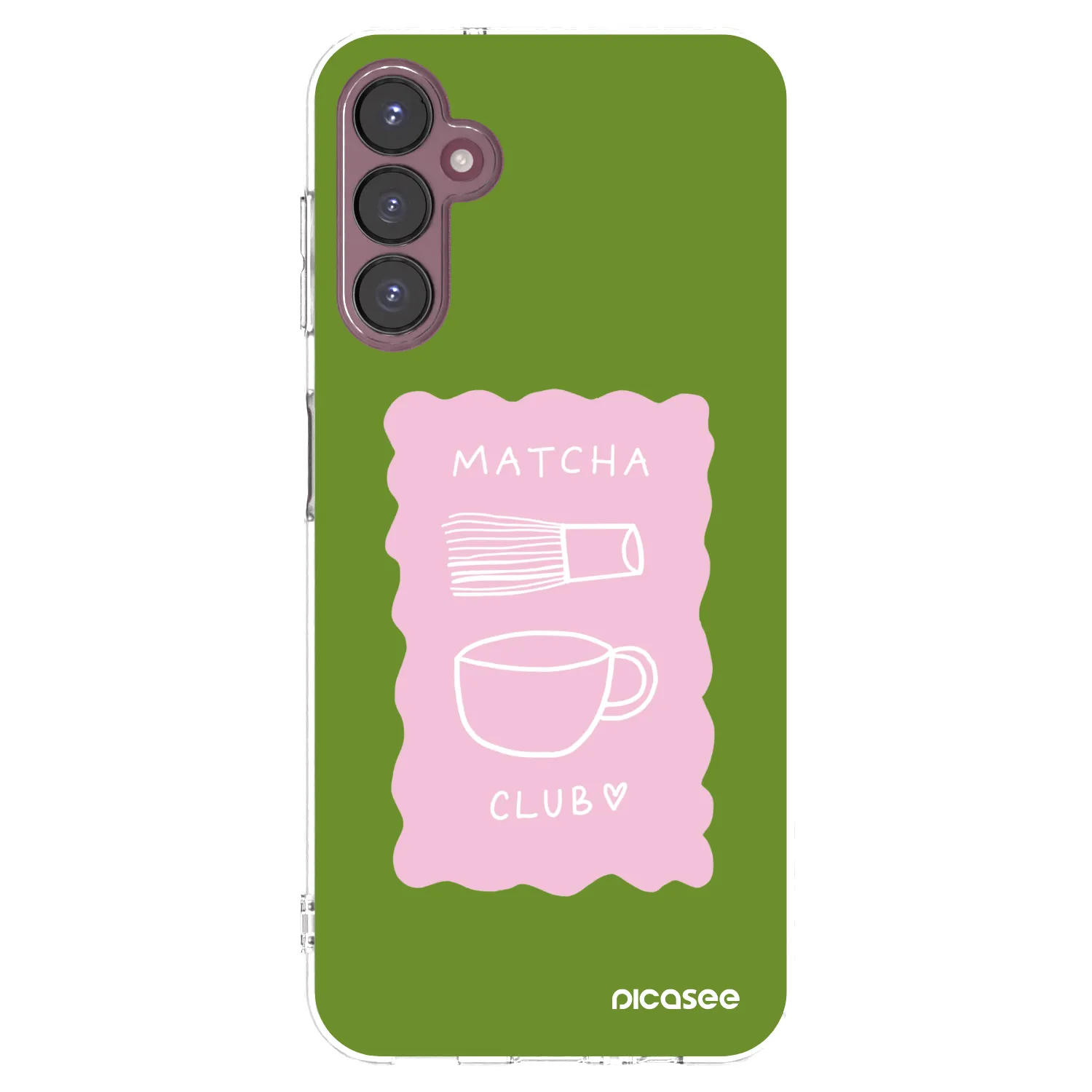 Picasee silikonska prozirna maskica za Samsung Galaxy A05s A057G - Matcha club
