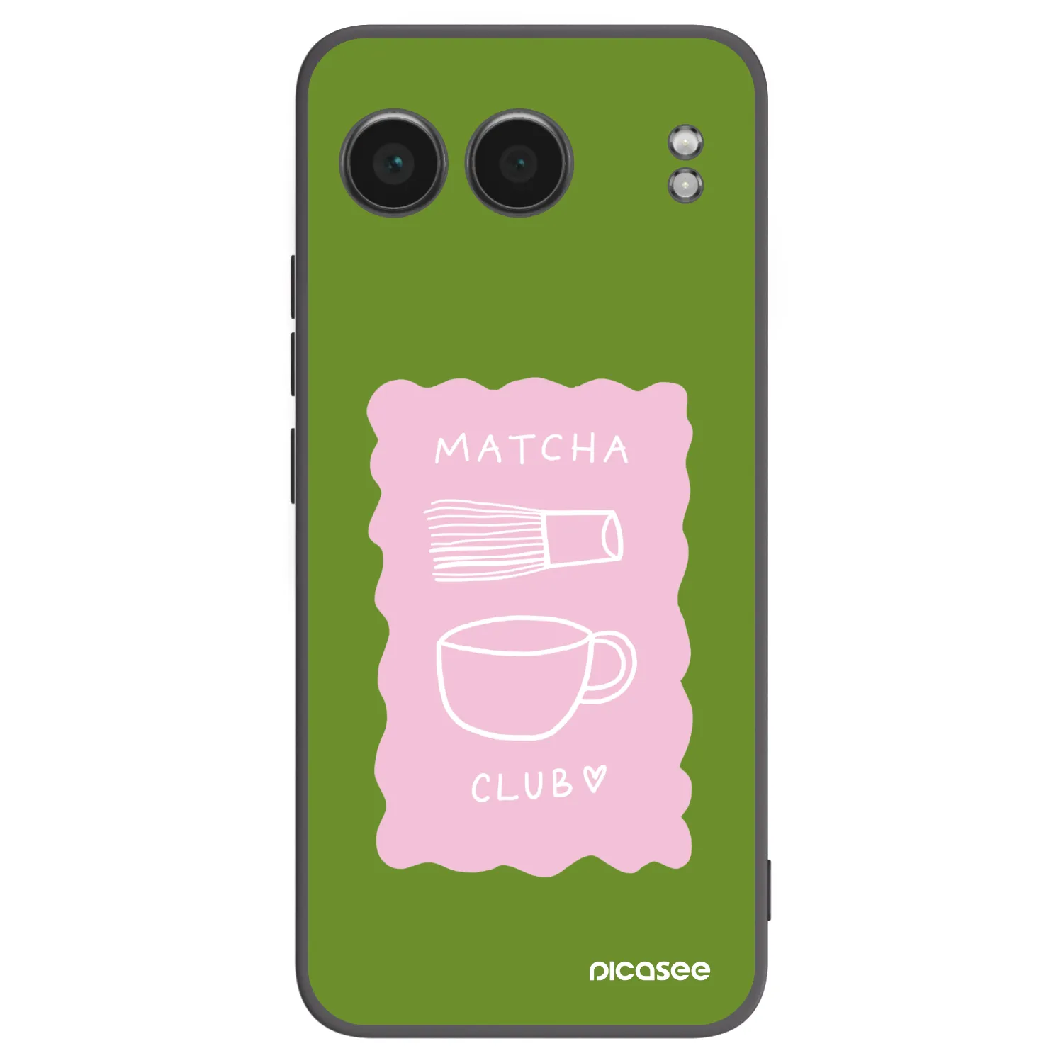 Picasee crna silikonska maskica za OnePlus Nord 4 - Matcha club