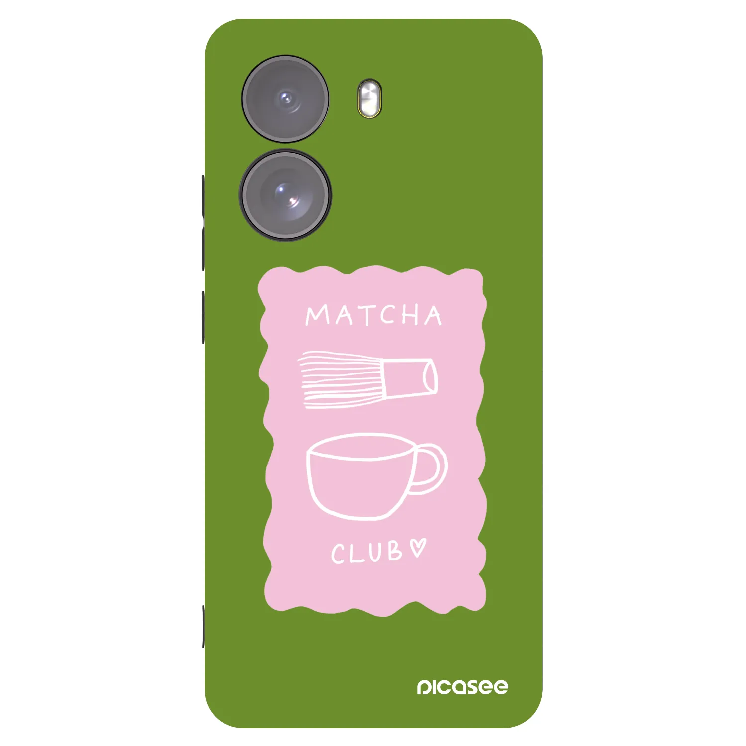 Picasee crna silikonska maskica za Xiaomi Poco X7 - Matcha club