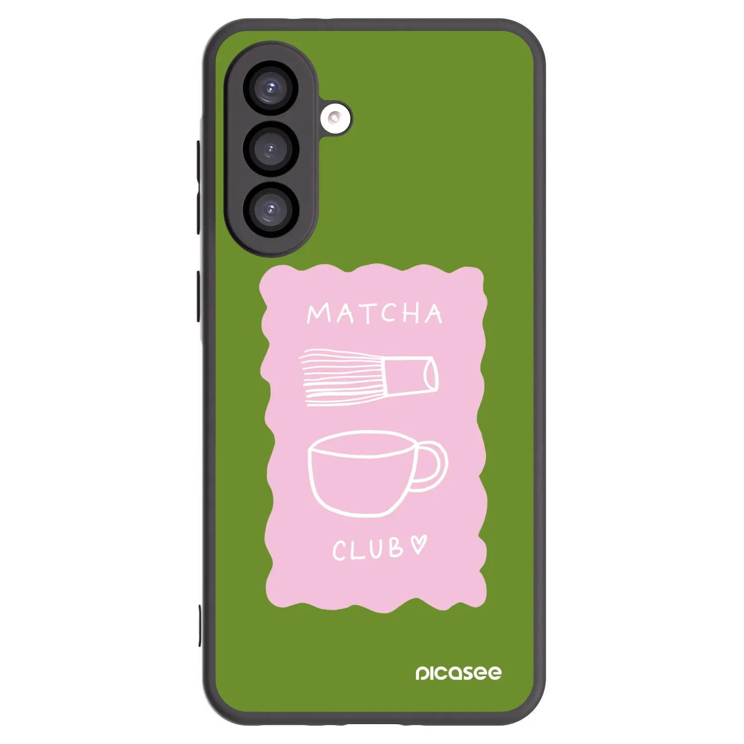Picasee crna silikonska maskica za Samsung Galaxy A26 5G A266B - Matcha club