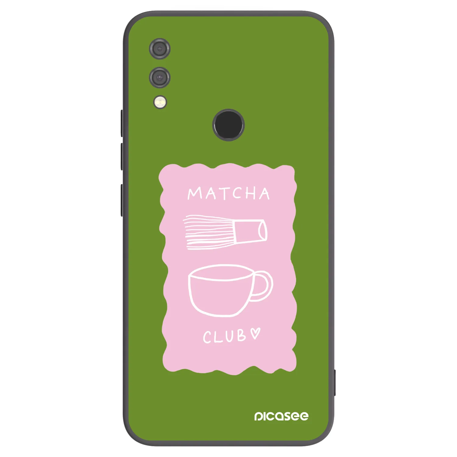 Picasee crna silikonska maskica za Xiaomi Redmi Note 7 - Matcha club