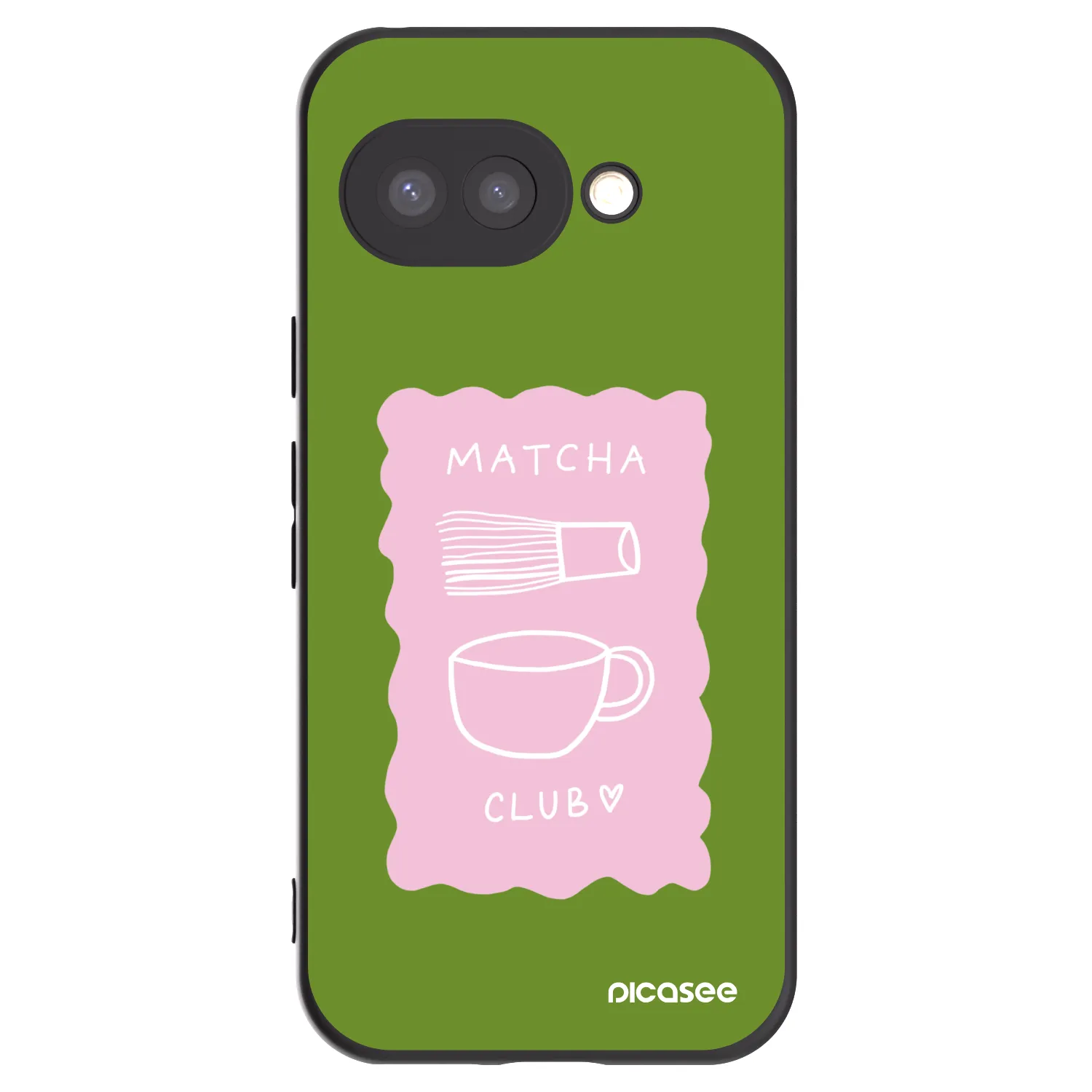 Crna silikonska maskica za Google Pixel 9a - Matcha club