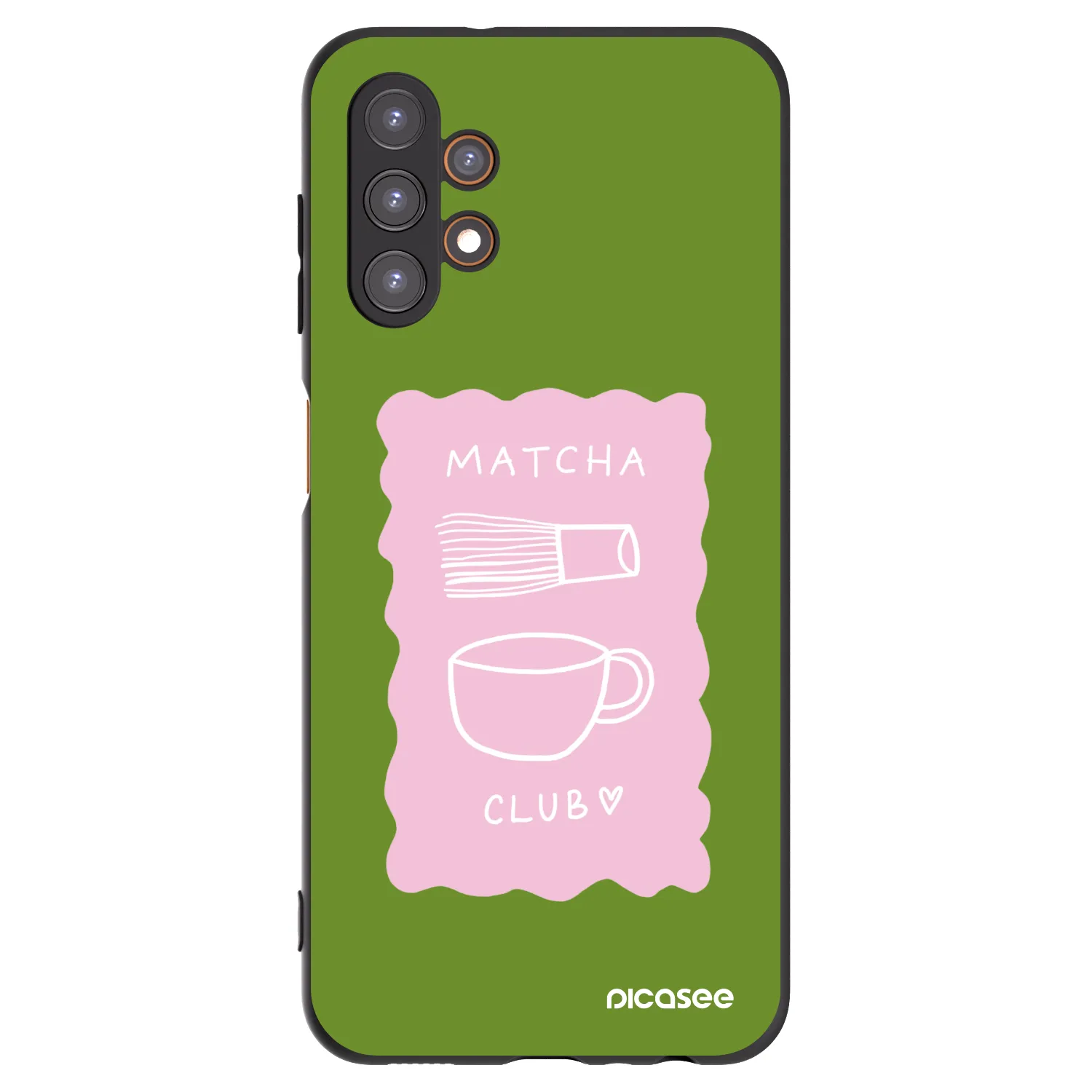 Picasee crna silikonska maskica za Samsung Galaxy A13 5G - Matcha club