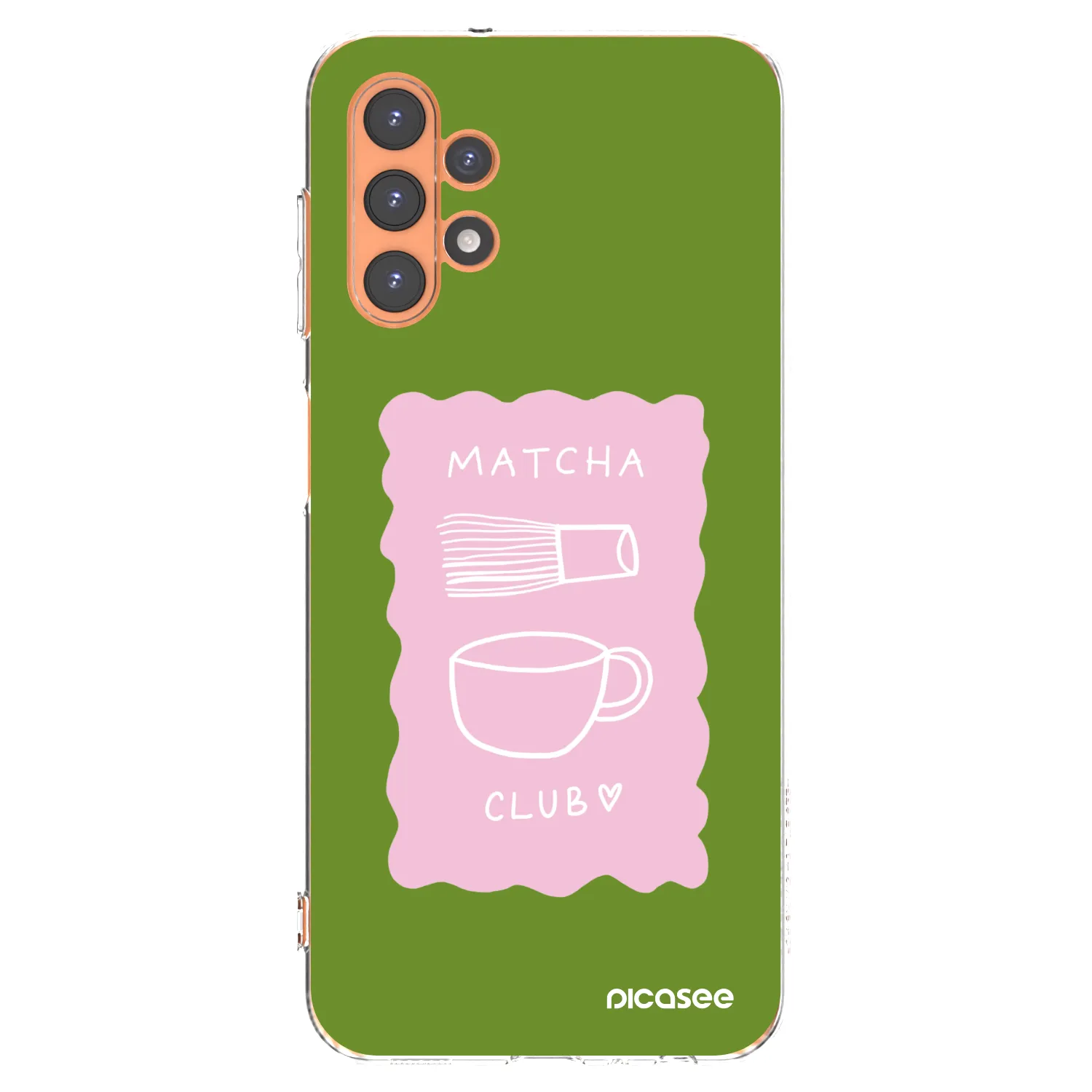 Picasee silikonska prozirna maskica za Samsung Galaxy A13 5G - Matcha club