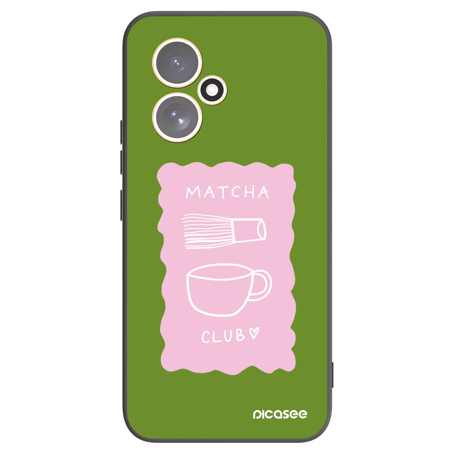 Picasee crna silikonska maskica za Honor 400 5G - Matcha club