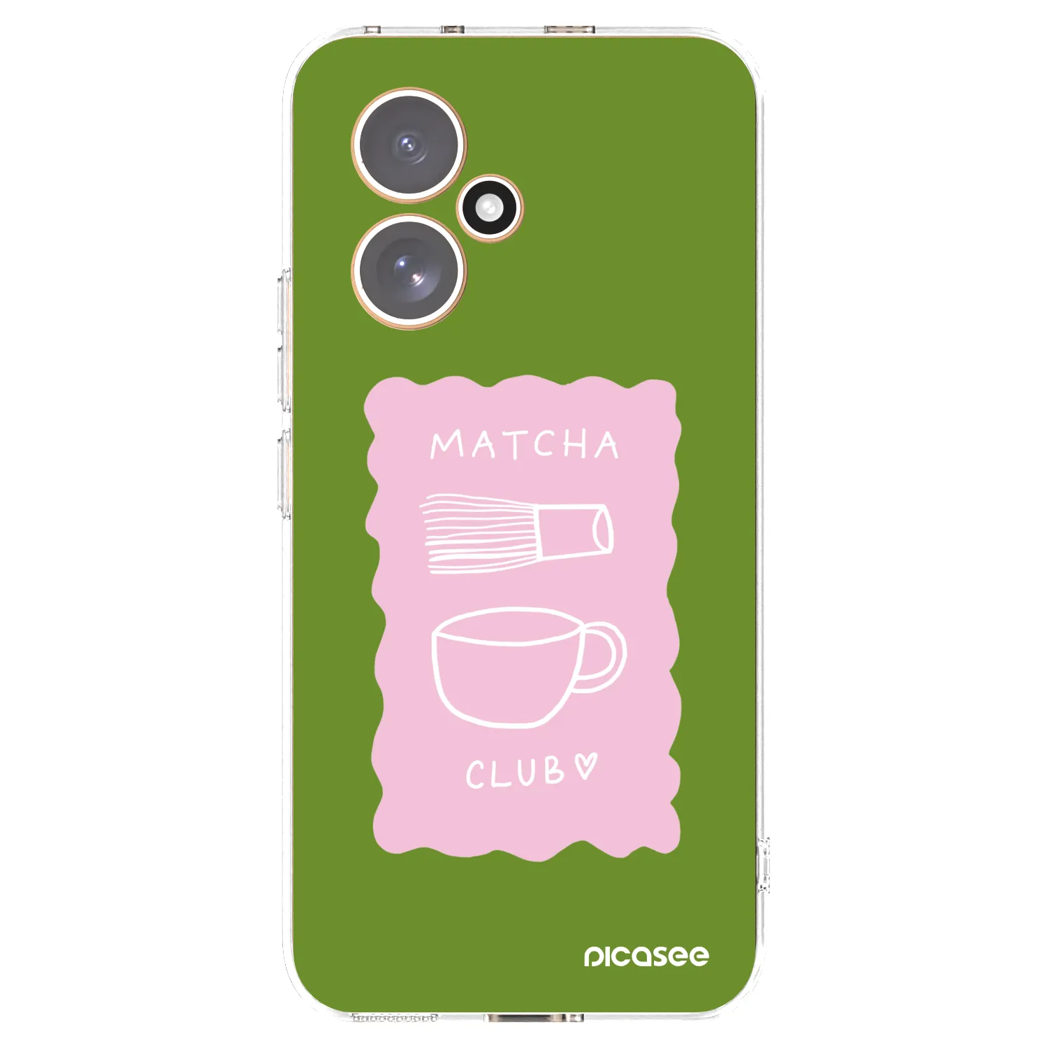 Picasee silikonska prozirna maskica za Honor 400 5G - Matcha club