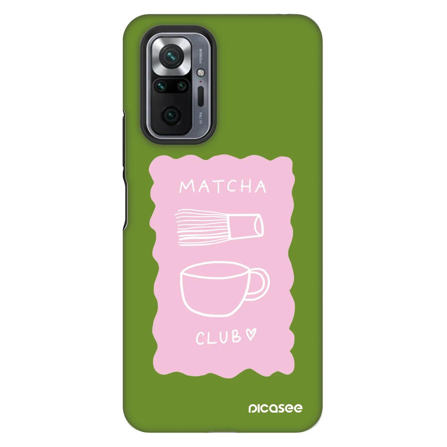 Picasee Fashion Case za Xiaomi Redmi Note 10 Pro - Matcha club