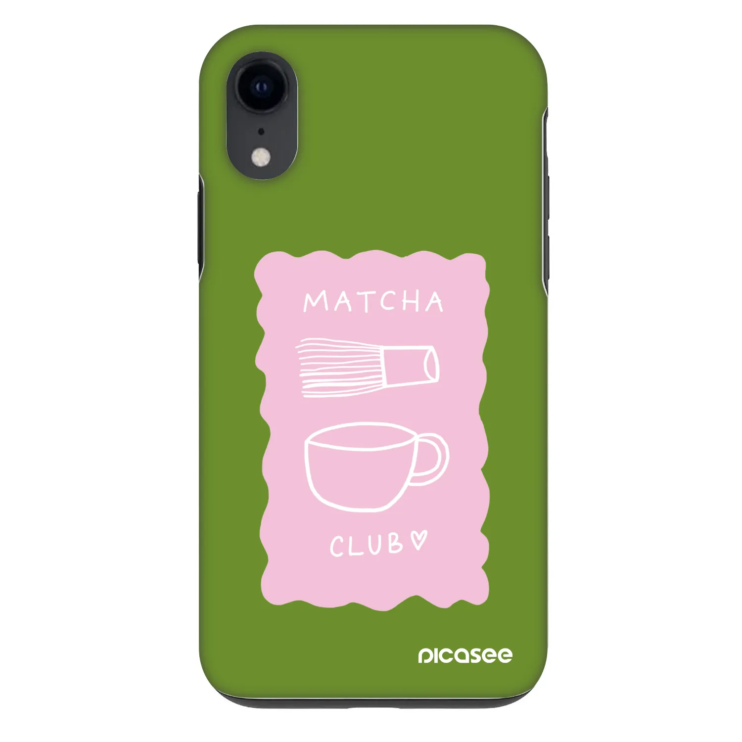 Picasee Fashion Case za Apple iPhone XR - Matcha club
