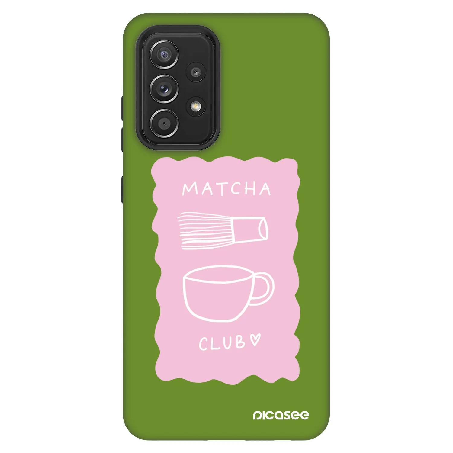 Picasee Fashion Case za Samsung Galaxy A52 5G A525F - Matcha club