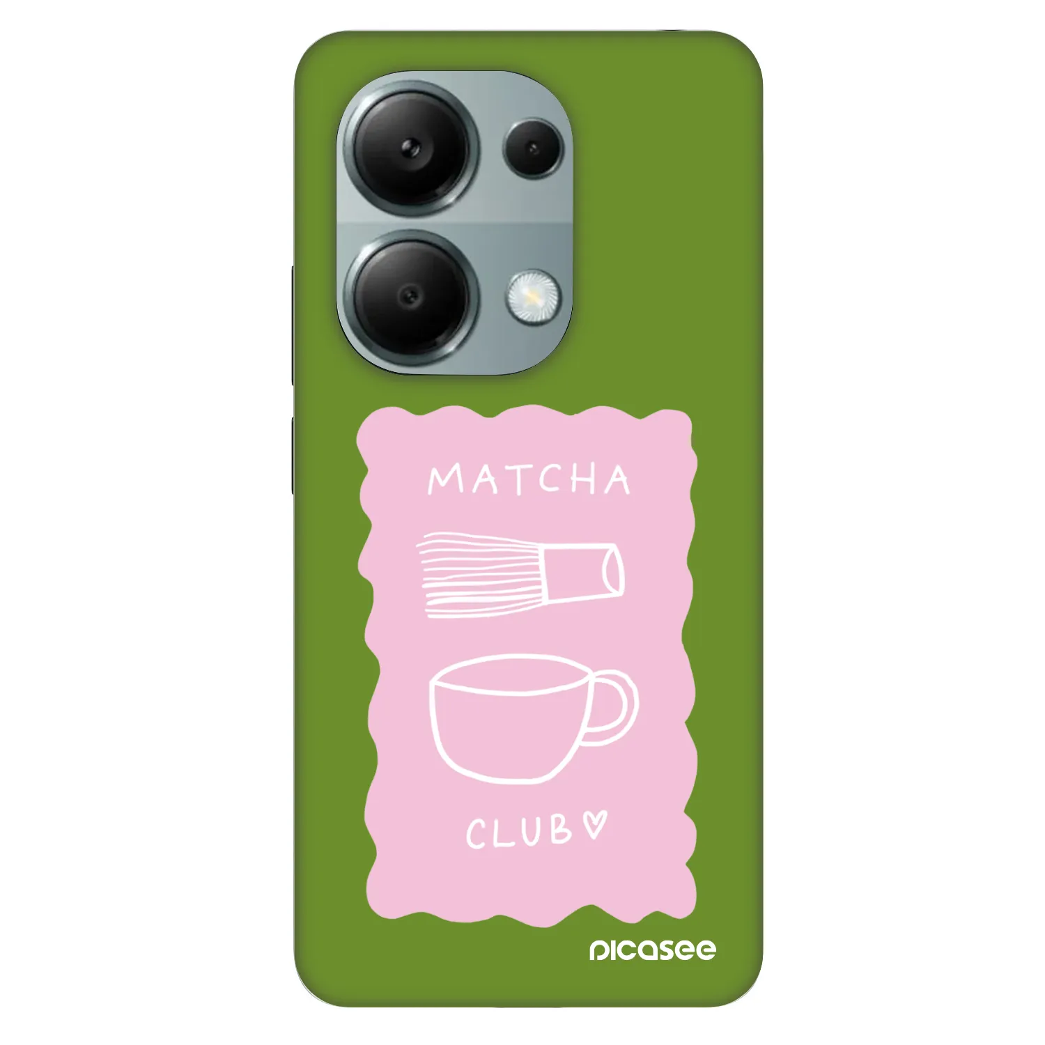 Picasee Fashion Case za Xiaomi Redmi Note 13 Pro 4G - Matcha club
