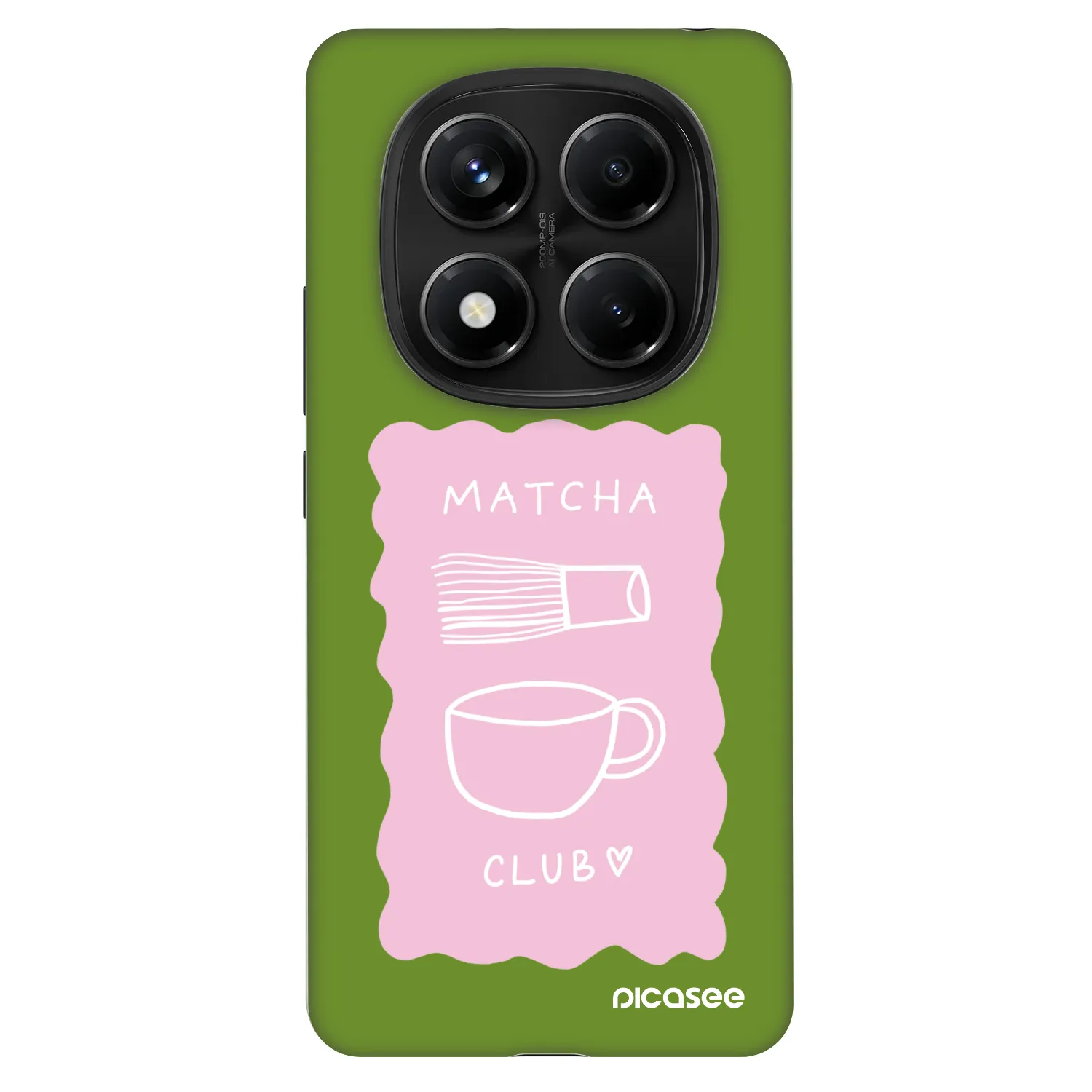 Picasee Fashion Case za Xiaomi Redmi Note 14 Pro 4G - Matcha club