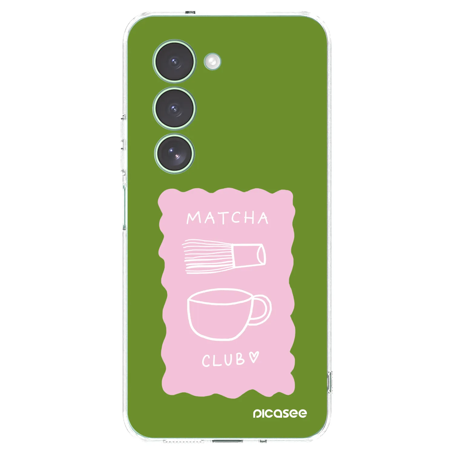Picasee silikonska prozirna maskica za Xiaomi Redmi 15 5G - Matcha club