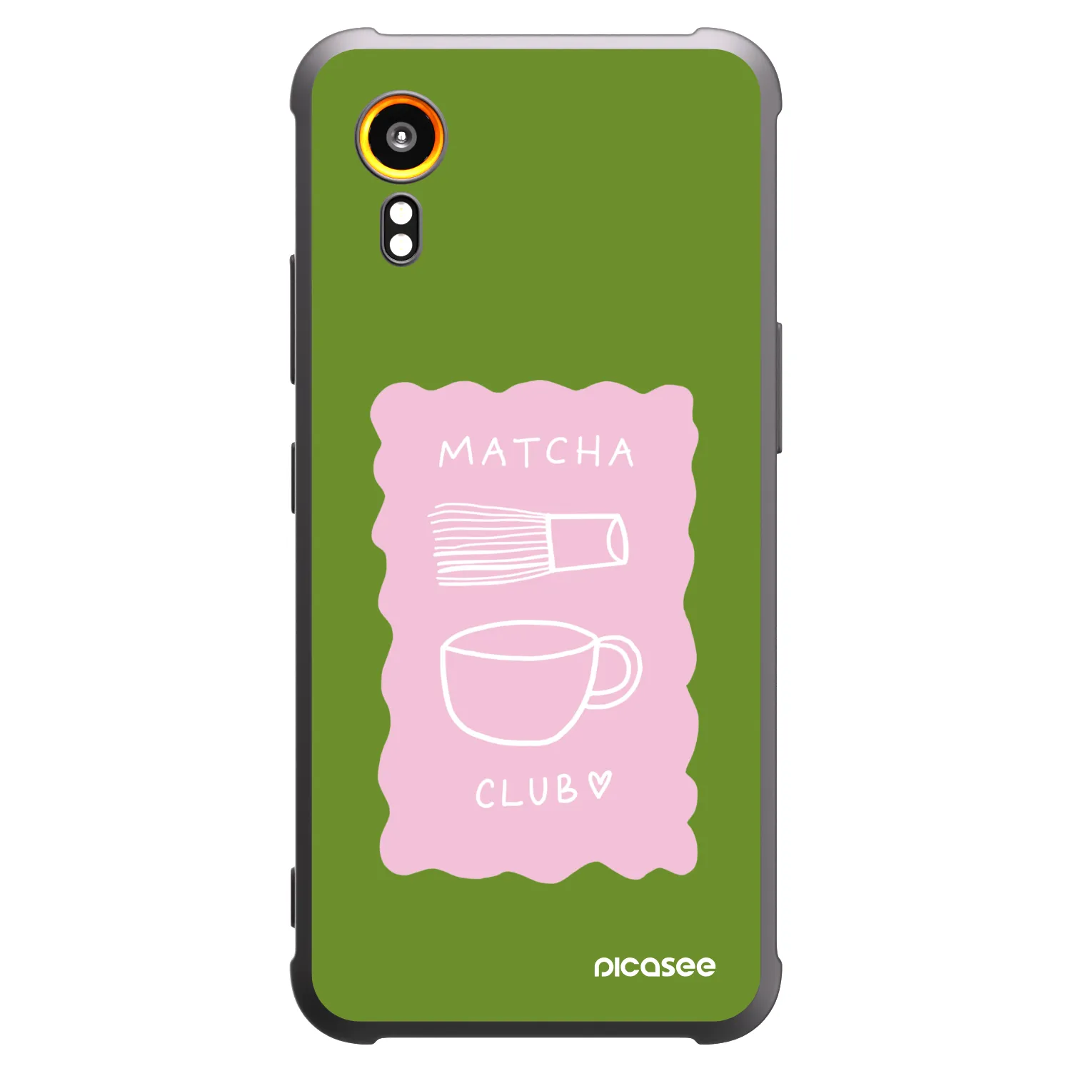 Crna silikonska maskica za Samsung Galaxy Xcover 7 - Matcha club