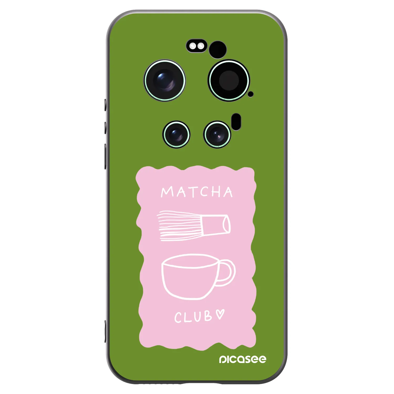 Picasee crna silikonska maskica za Xiaomi 17 Ultra - Matcha club